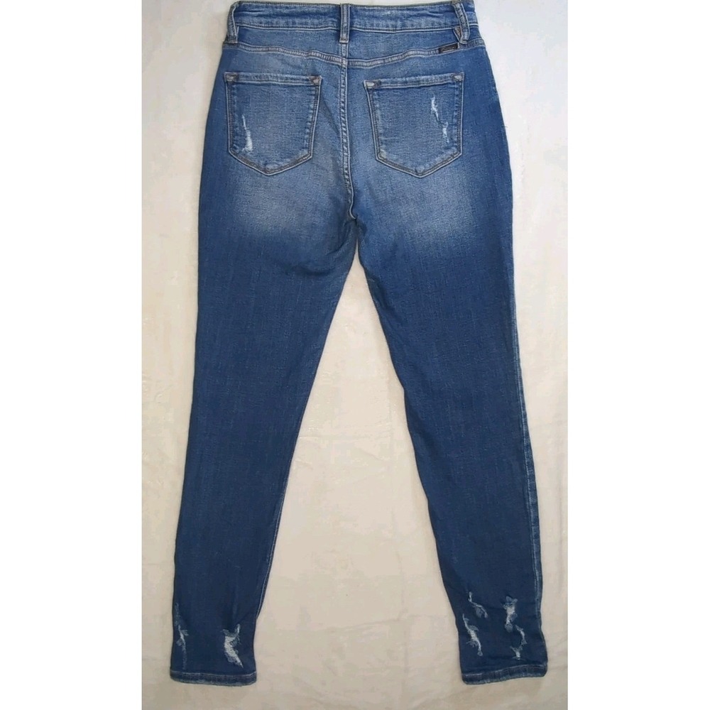 Kancan Maurice's Exclusive Jeans Distressed Stretch Sz 29 Skinny Leg Button Fly - Picture 8 of 14